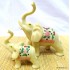 Ivory Color Mother & Son Elephant Statue