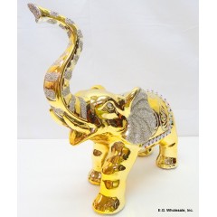 12" Golden Elephant